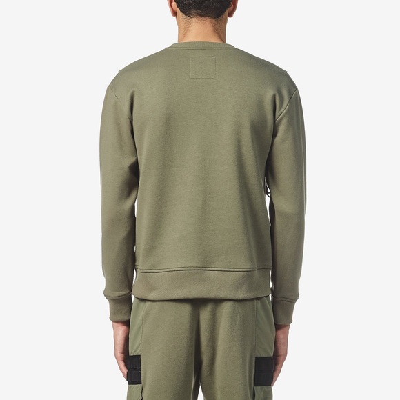 OLIVE SWEATSHIRT - Picture 2 of 4
